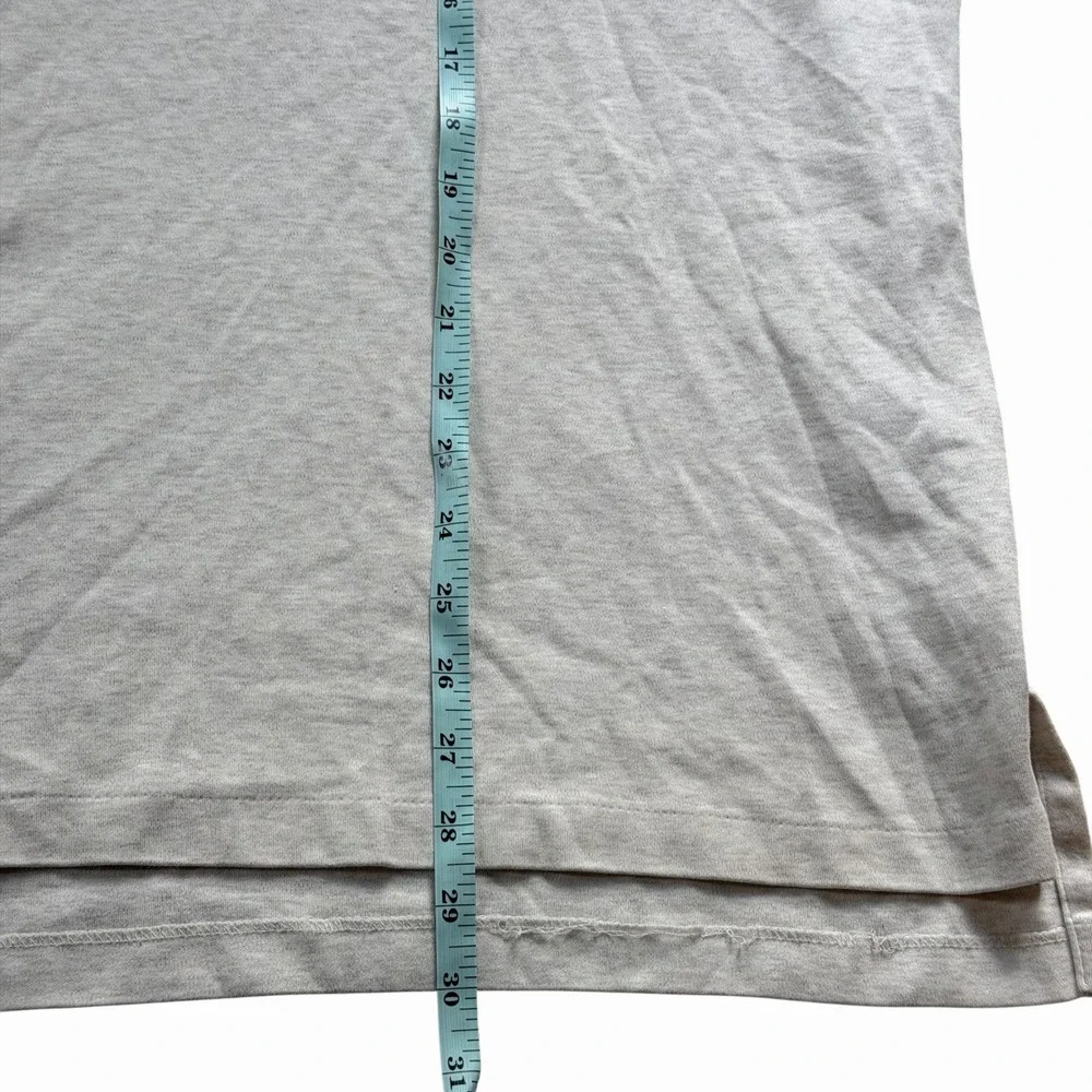 Polo Ralph Lauren‎ Men's Oatmeal Knit Polo Short Size Large Soft 100% Cotton